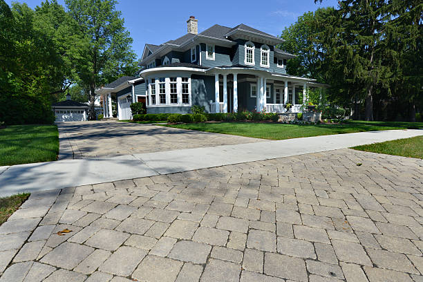 Residential Paver Driveway in Lake Lorelei, OH